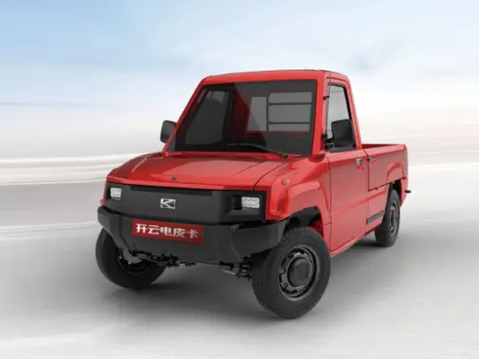 Грузовой пикап 4KW Kaiyun низкоскоростной Ev с двойной кабиной мест строки 4
