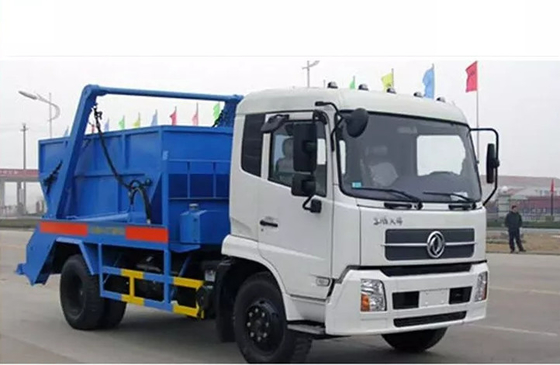 Рука тележки свалки мусора Dongfeng 8CBM плавая с ящиками прыгает затяжелитель