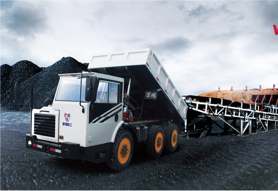 добычи угля тележки 105kw плоской головки 6x4 доставка взрывозащищенной внутренняя