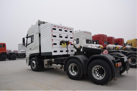 Химический сверхмощный тип тележка тележек RHD Cng доставки груза