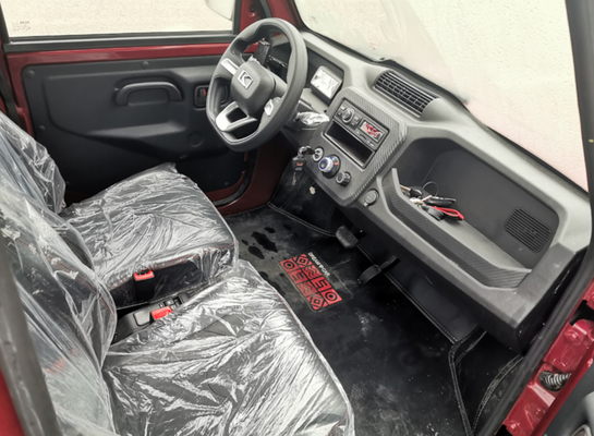 Грузовой пикап 4KW Kaiyun низкоскоростной Ev с двойной кабиной мест строки 4