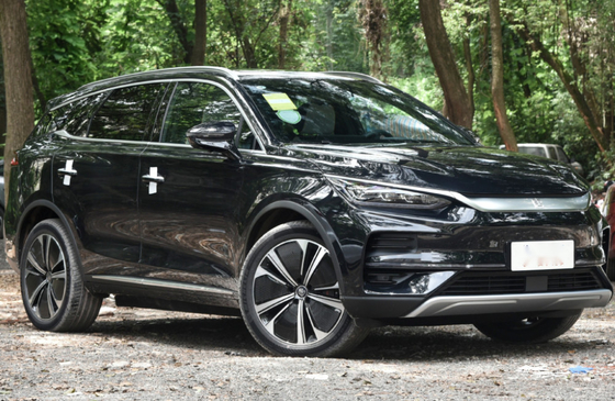 Автомобили дома автомобилей 7seats тренировочной площадки EV ТЯНИ EV730 чистые электрические SUV BYD длинные